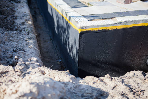 Residential Emergency Waterproofing installation at a Spencerport, NY home by SJ Waterproofing Pros