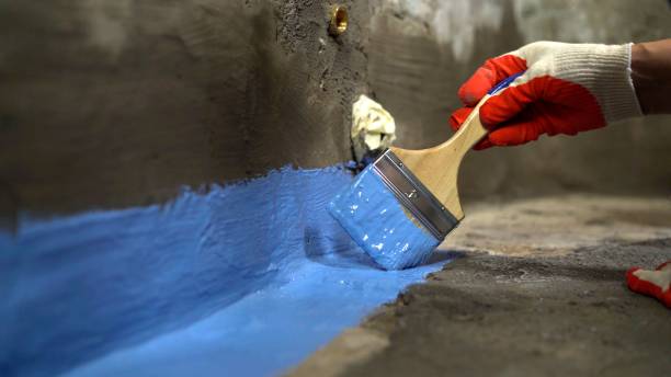 Commercial Emergency Waterproofing project at a Spencerport, NY business property by SJ Waterproofing Pros